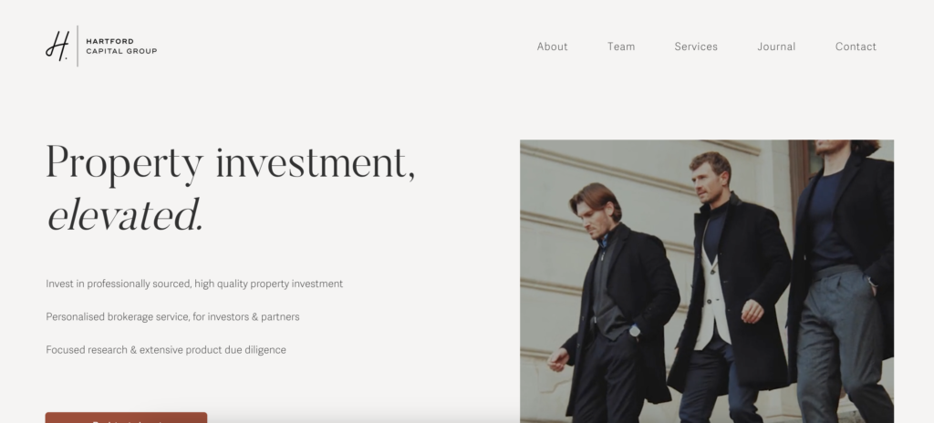 Hartford Capital - Website
